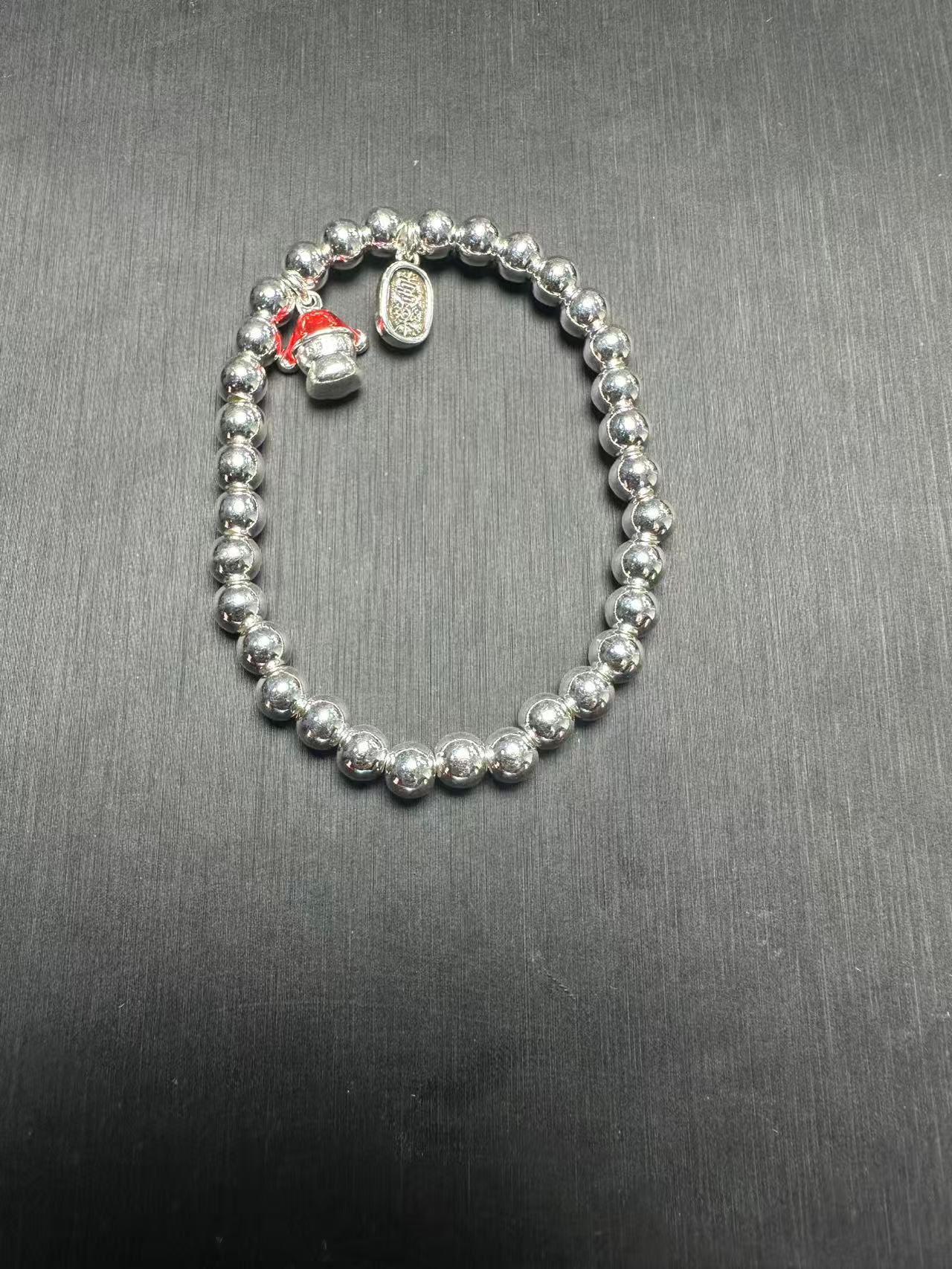 YZ030手链 现代简约精品手链 银色手链无礼盒