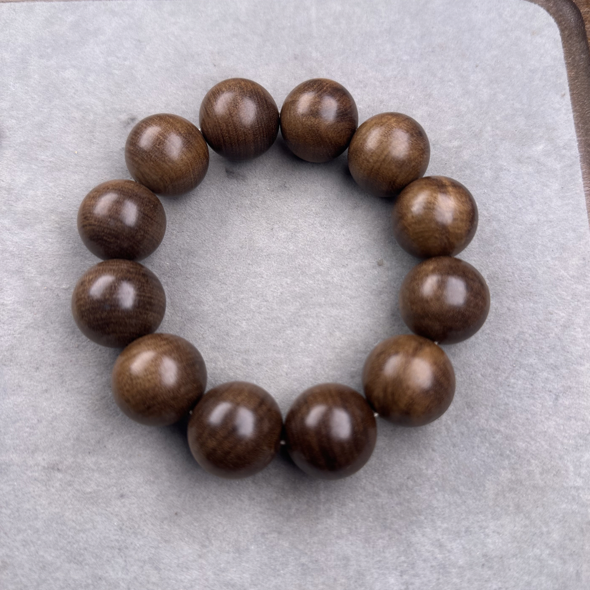 《印度正区迈索尔老山檀》2.0黑肉檀香王满纹虎皮