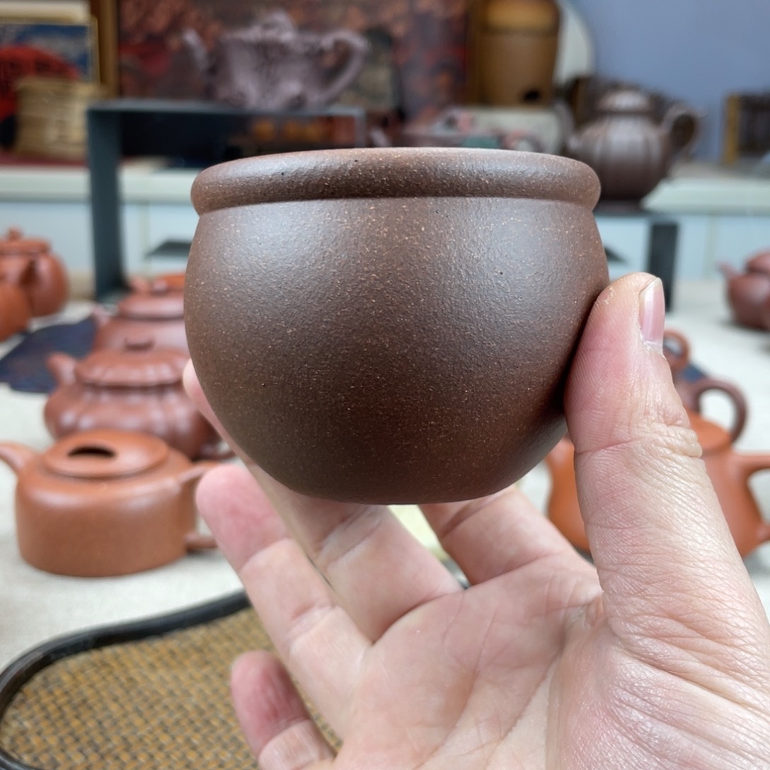 紫砂茶壶保原矿紫砂，手工壶直播间