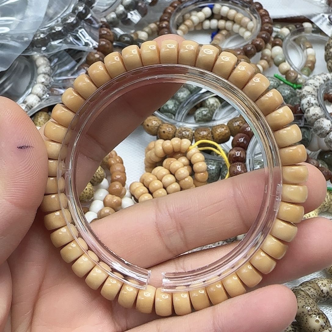 香***飘星月菩提手串58傲世龙脊菩提8药片单圈