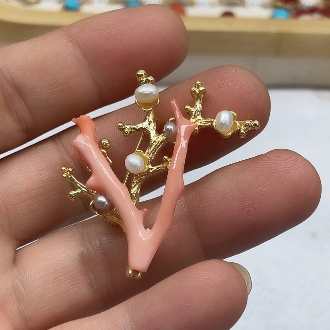 纯铜胸针吊坠两用款