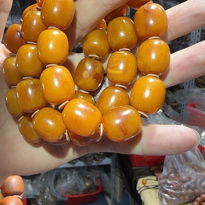 16老黄枣珠手串多样性发其一
