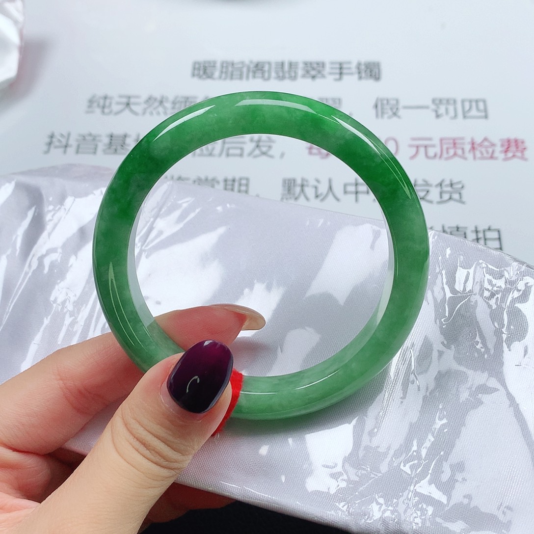 翡翠手镯未镶嵌1493