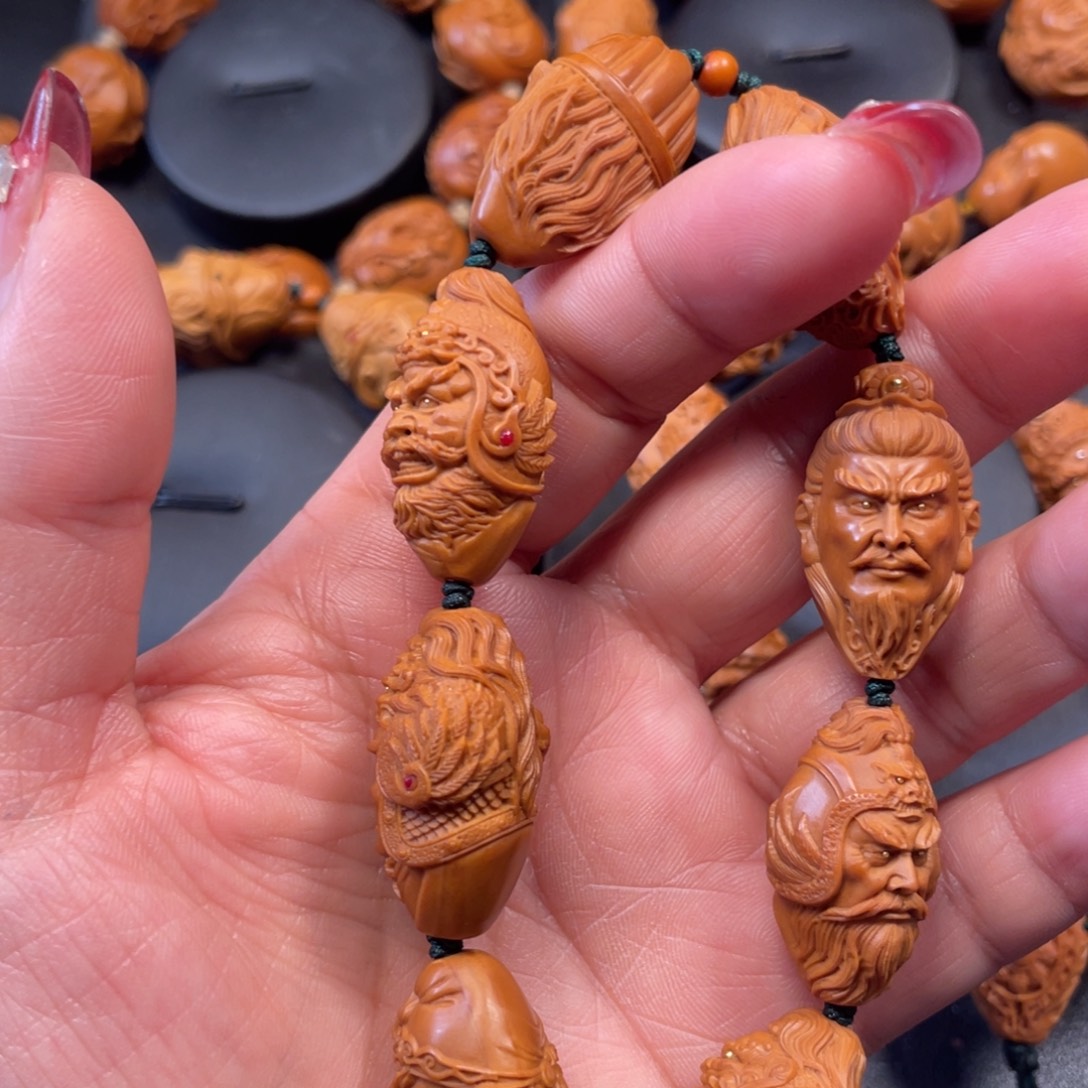橄榄核手串/手链蜀国七雄橄榄核手串