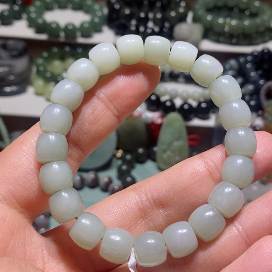 和田玉手链未镶嵌