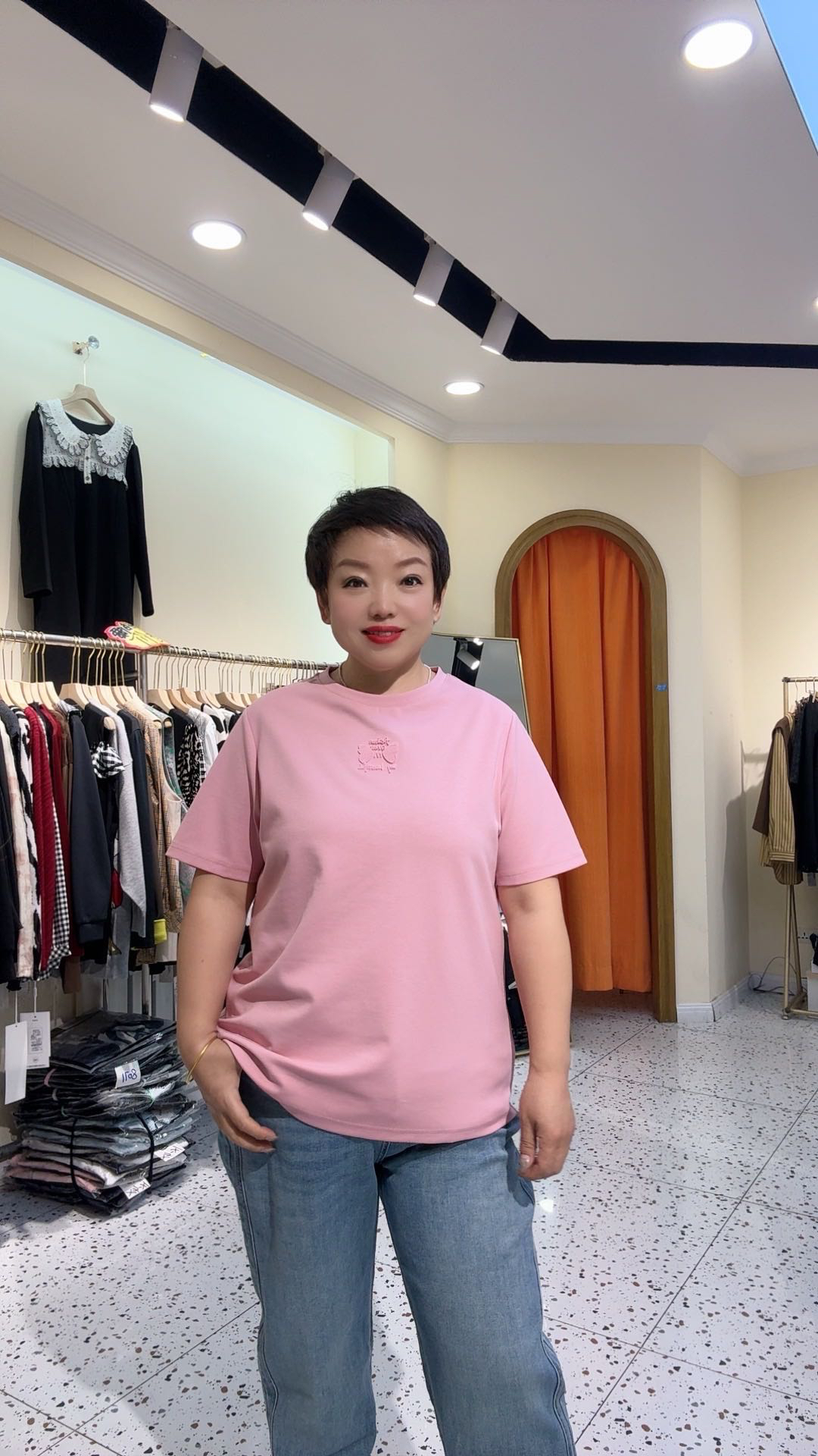 2025春季新款纯色小衫