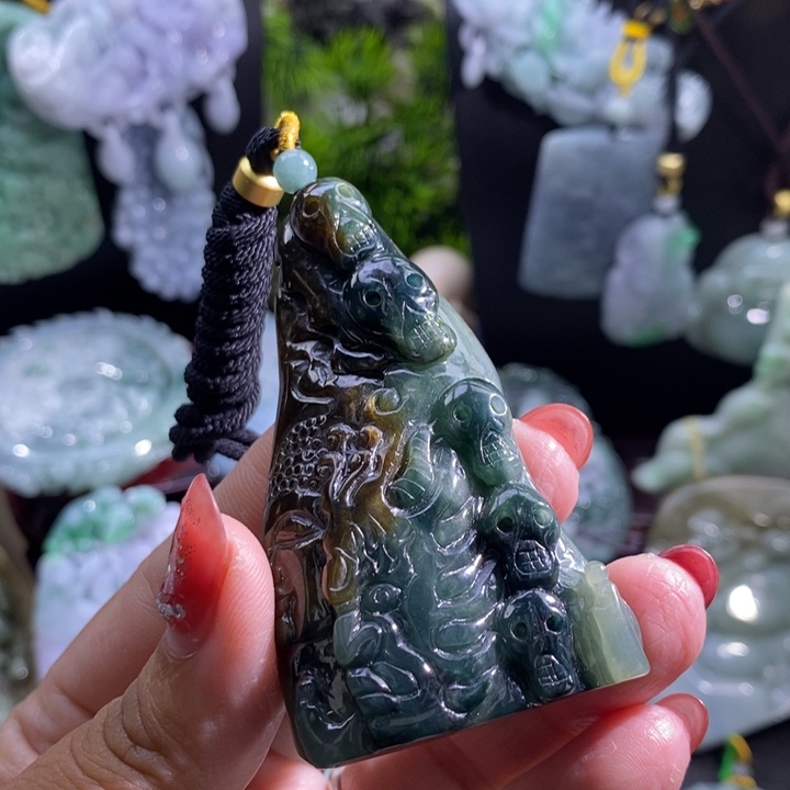 【闪购商品】颈饰未镶嵌翡翠涛**帅一念