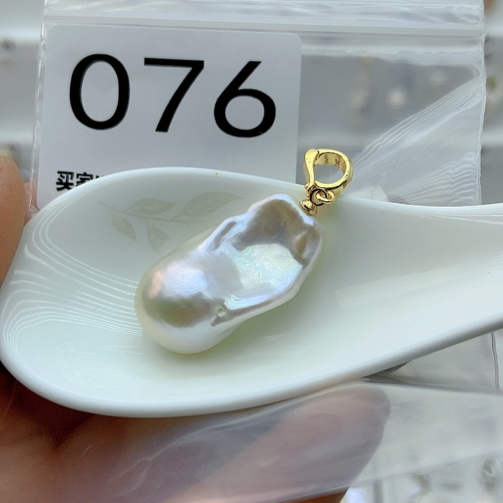淡水珍珠颈饰银S925镶嵌