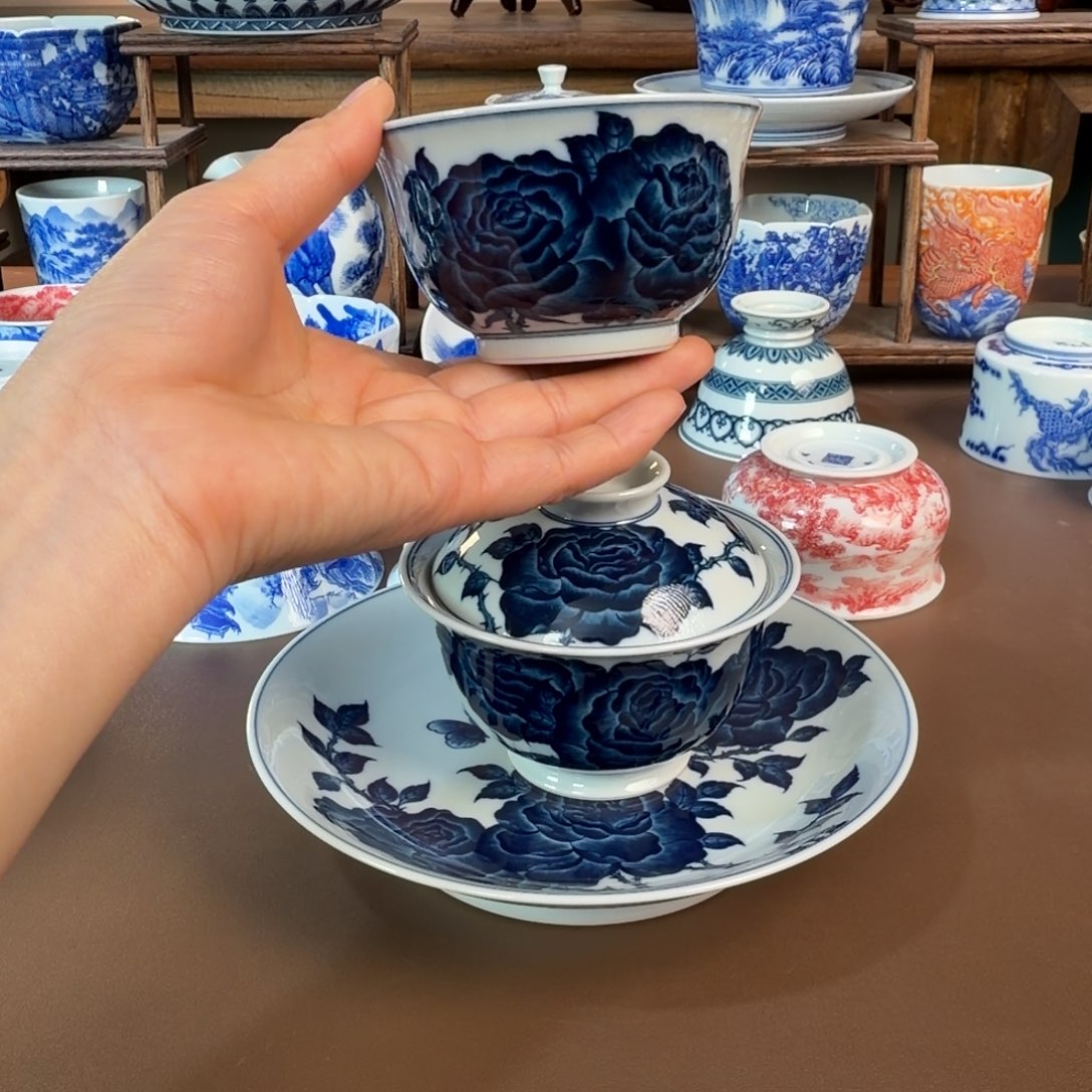 景德镇陶瓷手工手绘