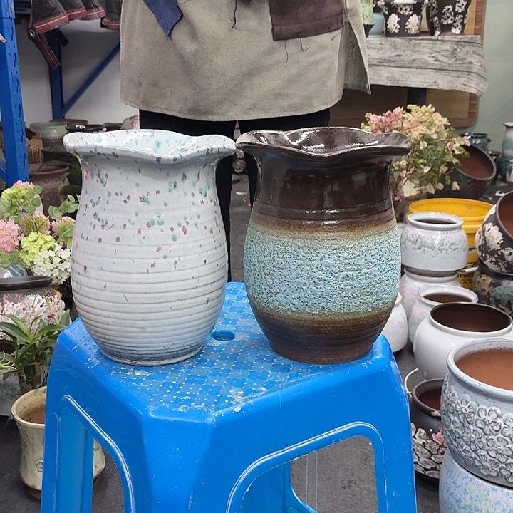 15×20 -粗陶花盆有孔-买买买