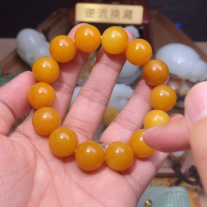 九***九和田玉未镶嵌颈饰