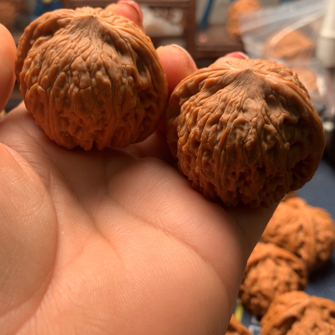 【闪购商品】把件文玩核桃峰****店泥鳅42