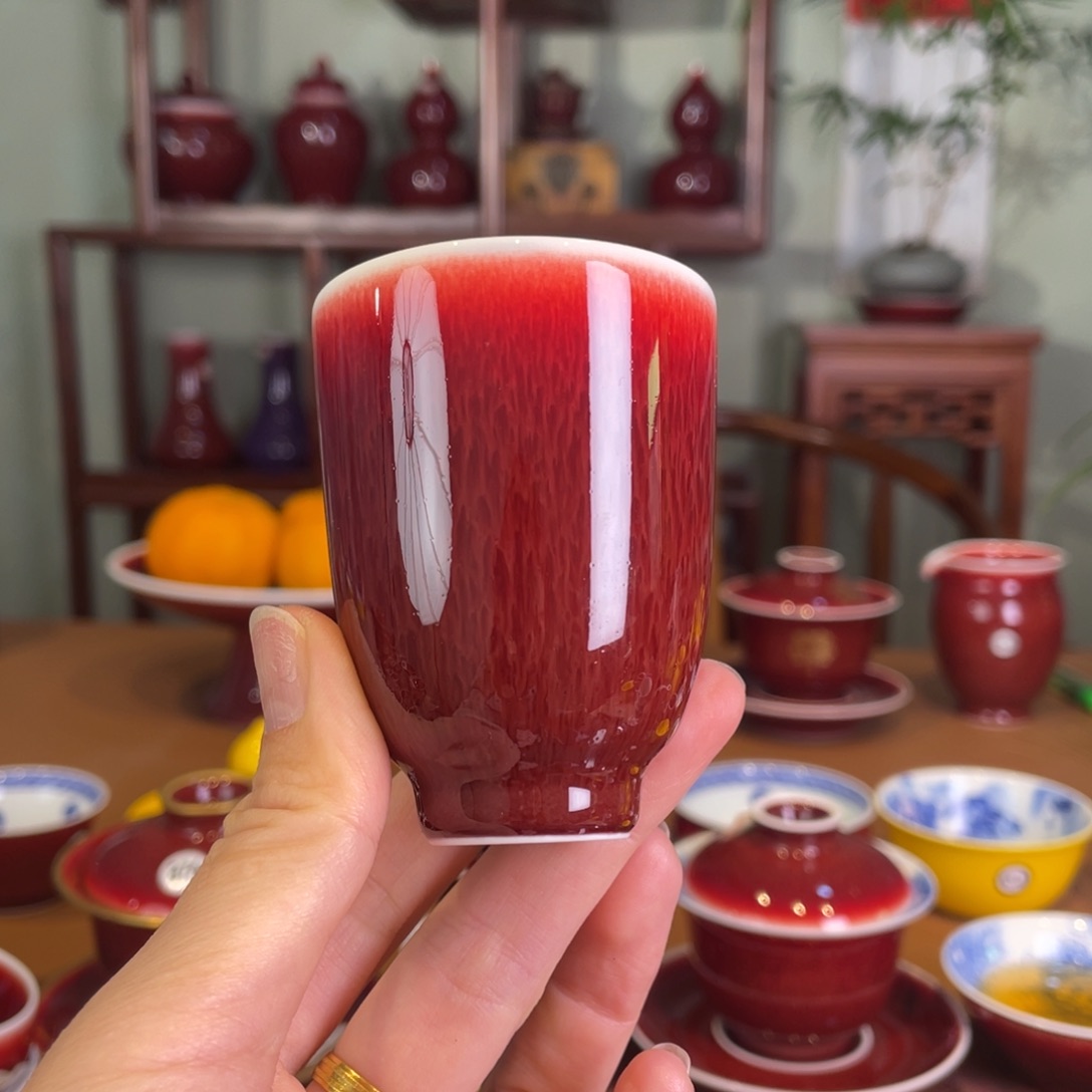 清欢雅玩原矿郎红福利闻香杯