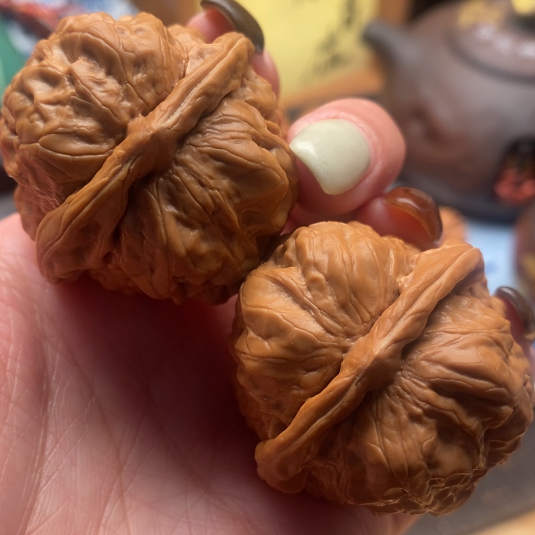 把件文玩核桃41尺寸蛤蟆头