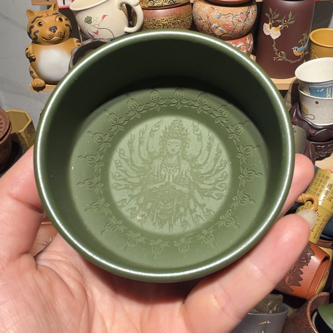 紫砂茶杯宜兴紫砂主人杯