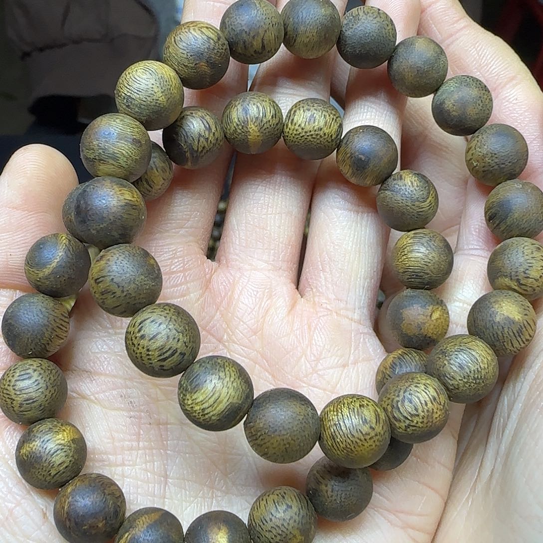 沉香沉香碎屑+沉水浮1.0圆珠单圈10克加多样性发一