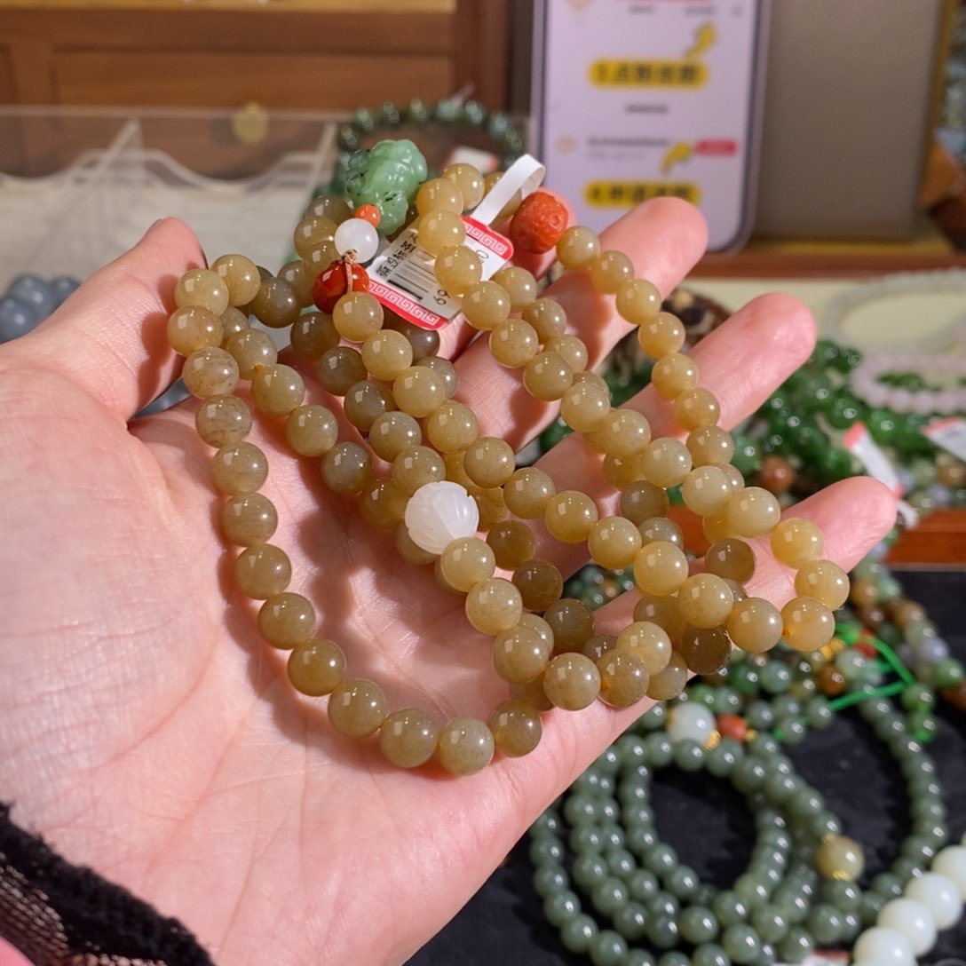 和田玉手链未镶嵌