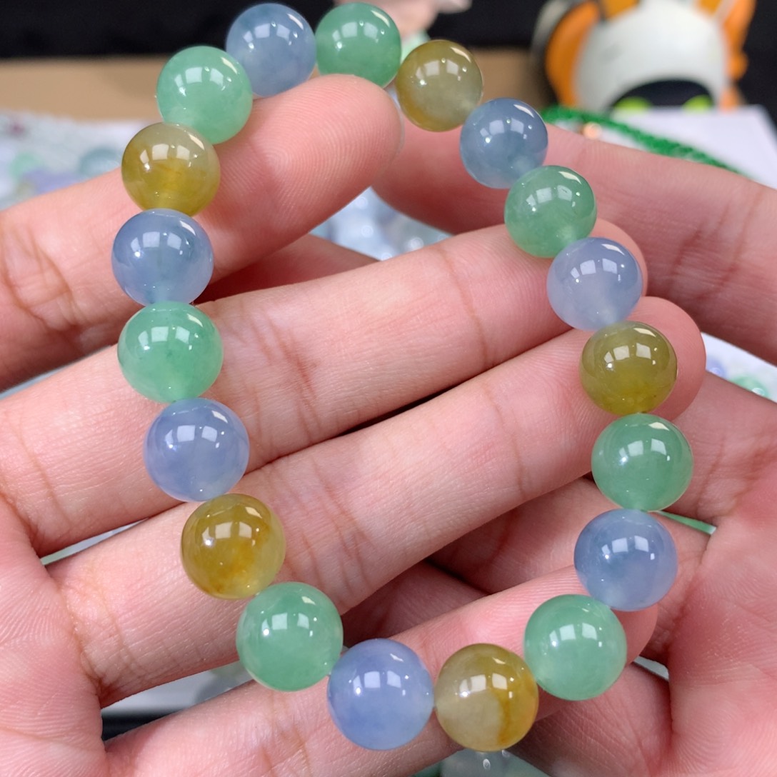 翡翠手链未镶嵌翡翠