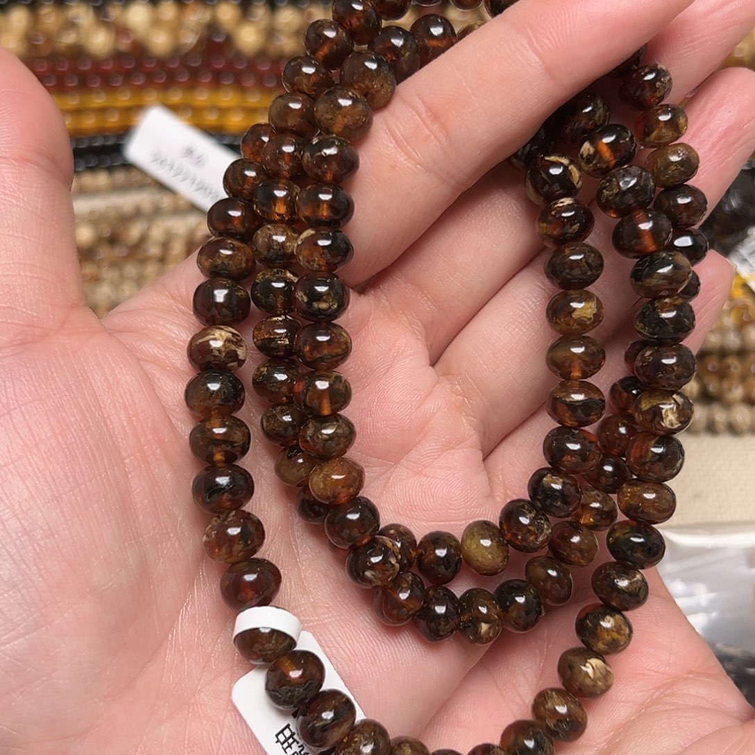 琥珀未镶嵌裸石抚顺琥珀八20212