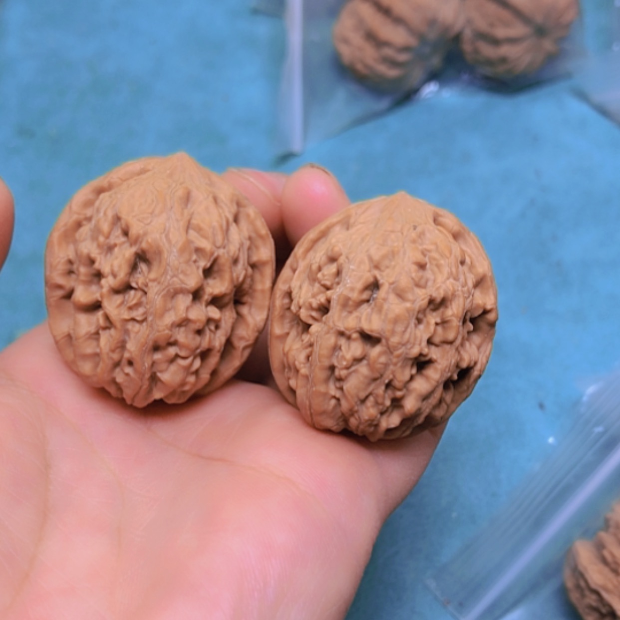 【闪购商品】摆件核桃34红锦鲤全品