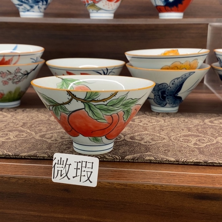 釉下老陶泥手工绘制