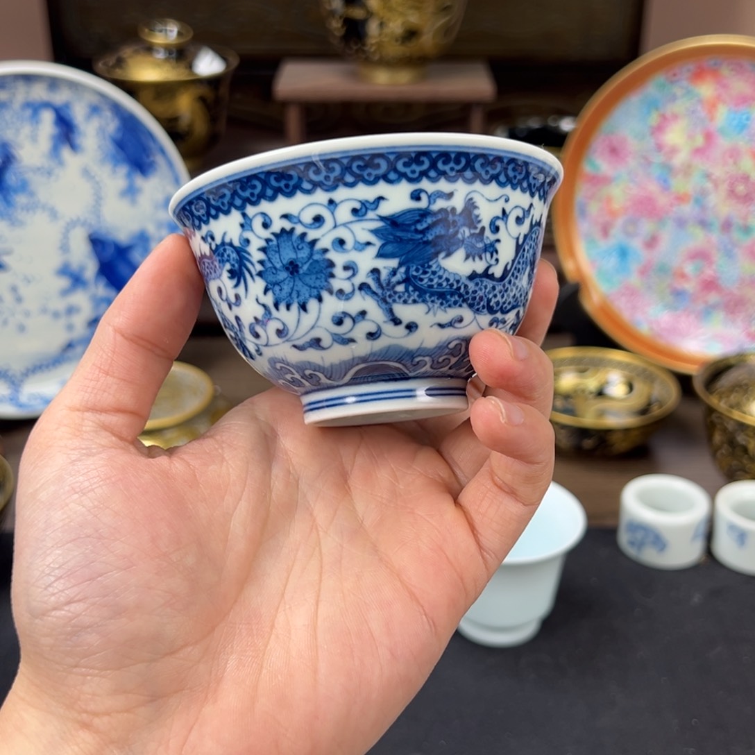 瓷片出**生景德镇手工手绘陶瓷