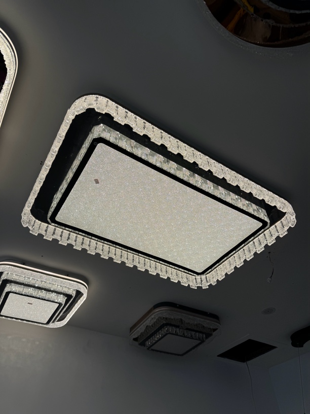 新款一帘幽梦简奢大气长方形简约极简美式奢华客厅灯餐厅灯卧室灯