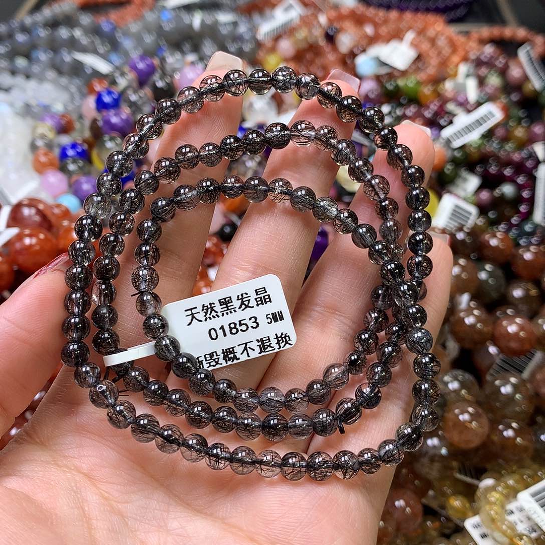 水晶手链未镶嵌，