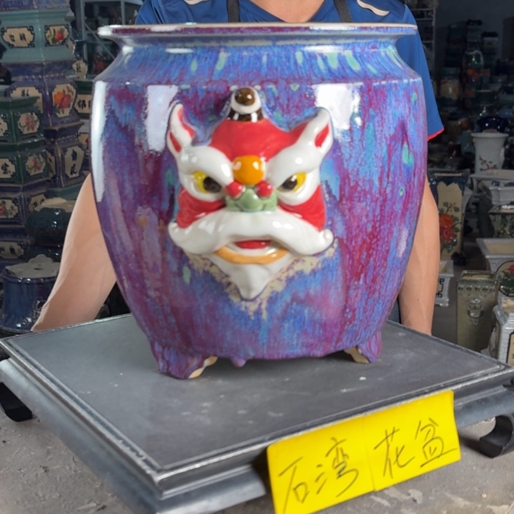 一风堂石湾花盆 内18*21