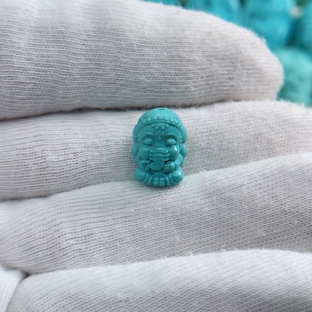 绿松石颈饰未镶嵌卡9.7-13-9