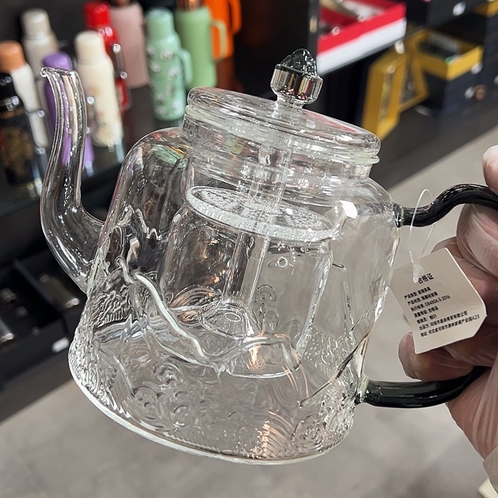 晶焱 泰安壶 烟灰色 