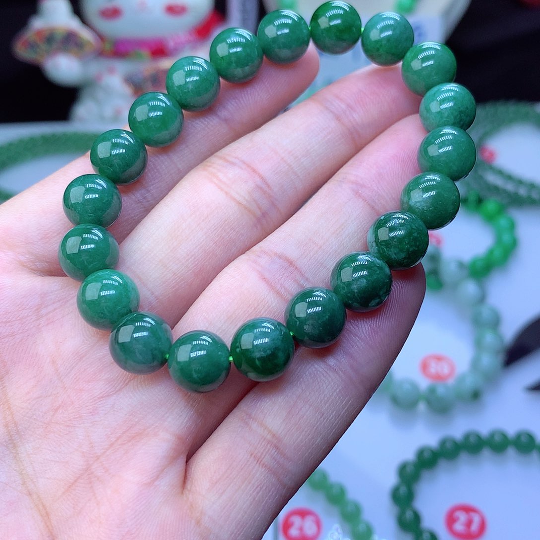 翡翠毛衣链未镶嵌卡9.6