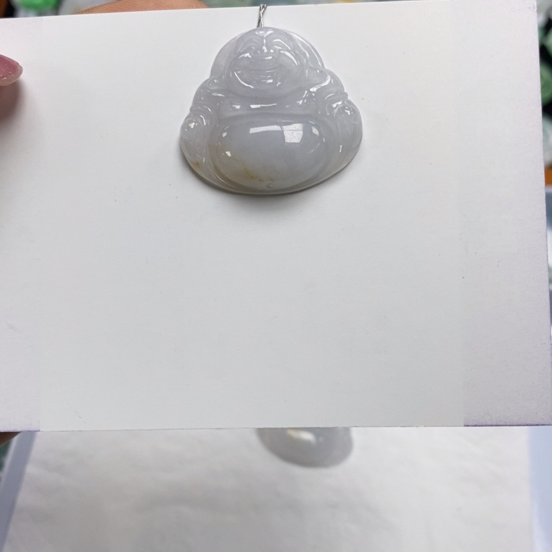 翡翠颈饰未镶嵌佛公