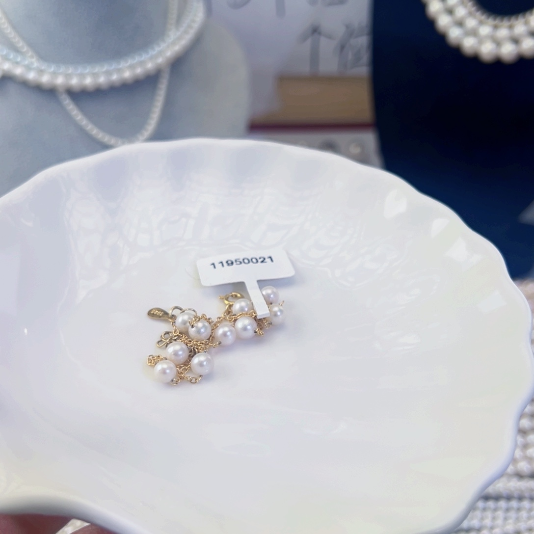 银S925镶嵌淡水珍珠项链手串耳饰吊坠