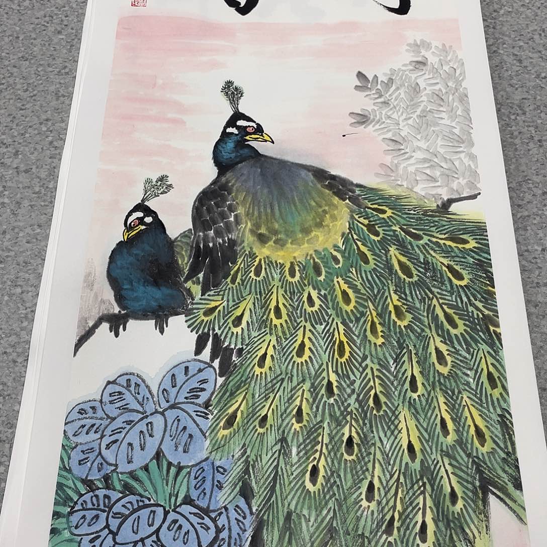 国画2平尺国画作品