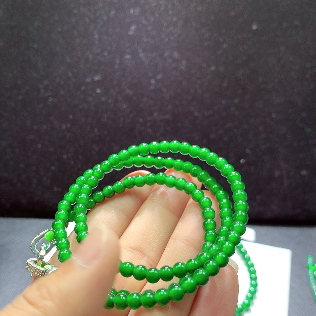 翡翠手链未镶嵌项链