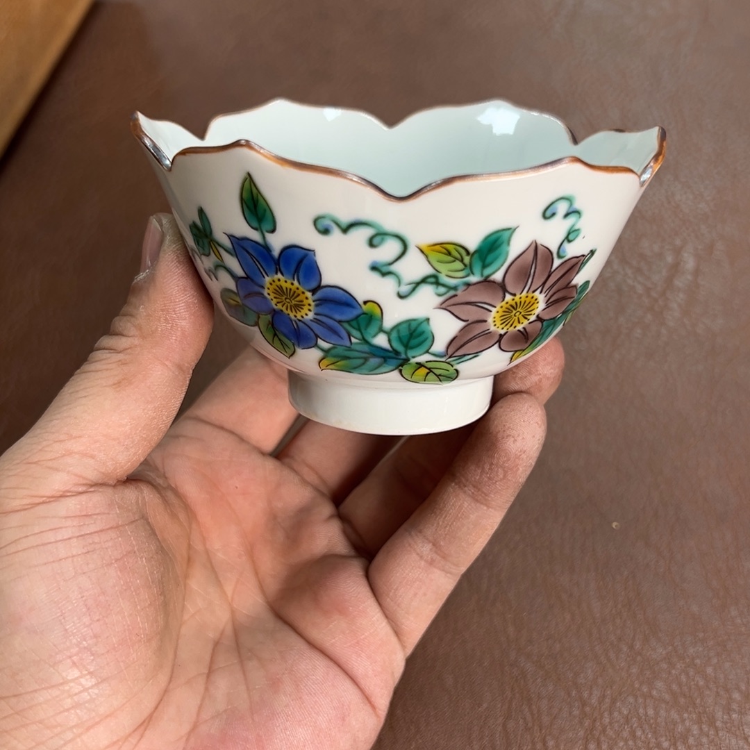 瓷片九谷瓷器瓷器瓷器