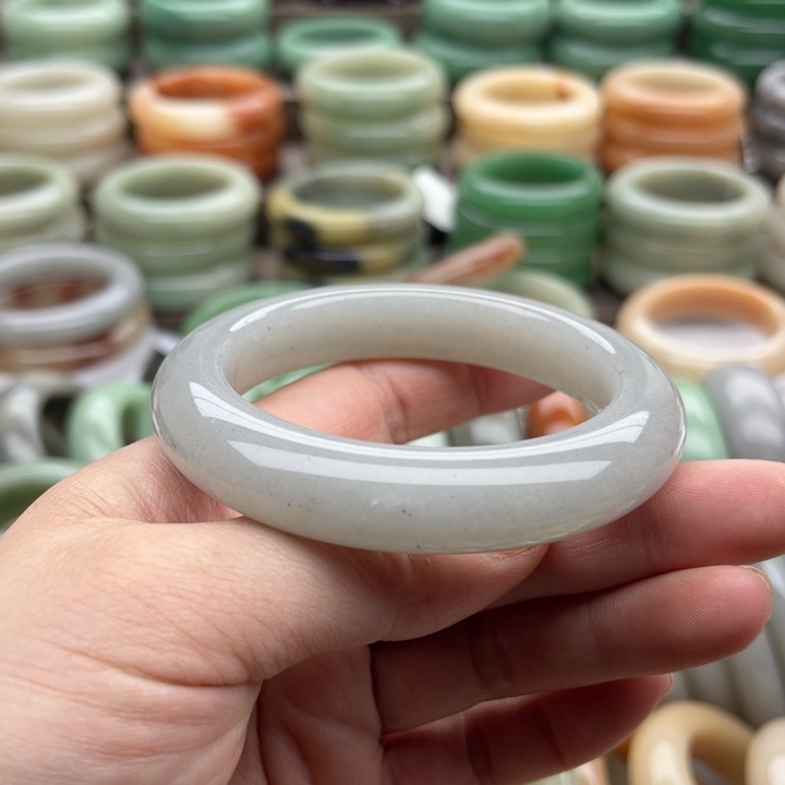 石英质玉手镯未镶嵌零*.