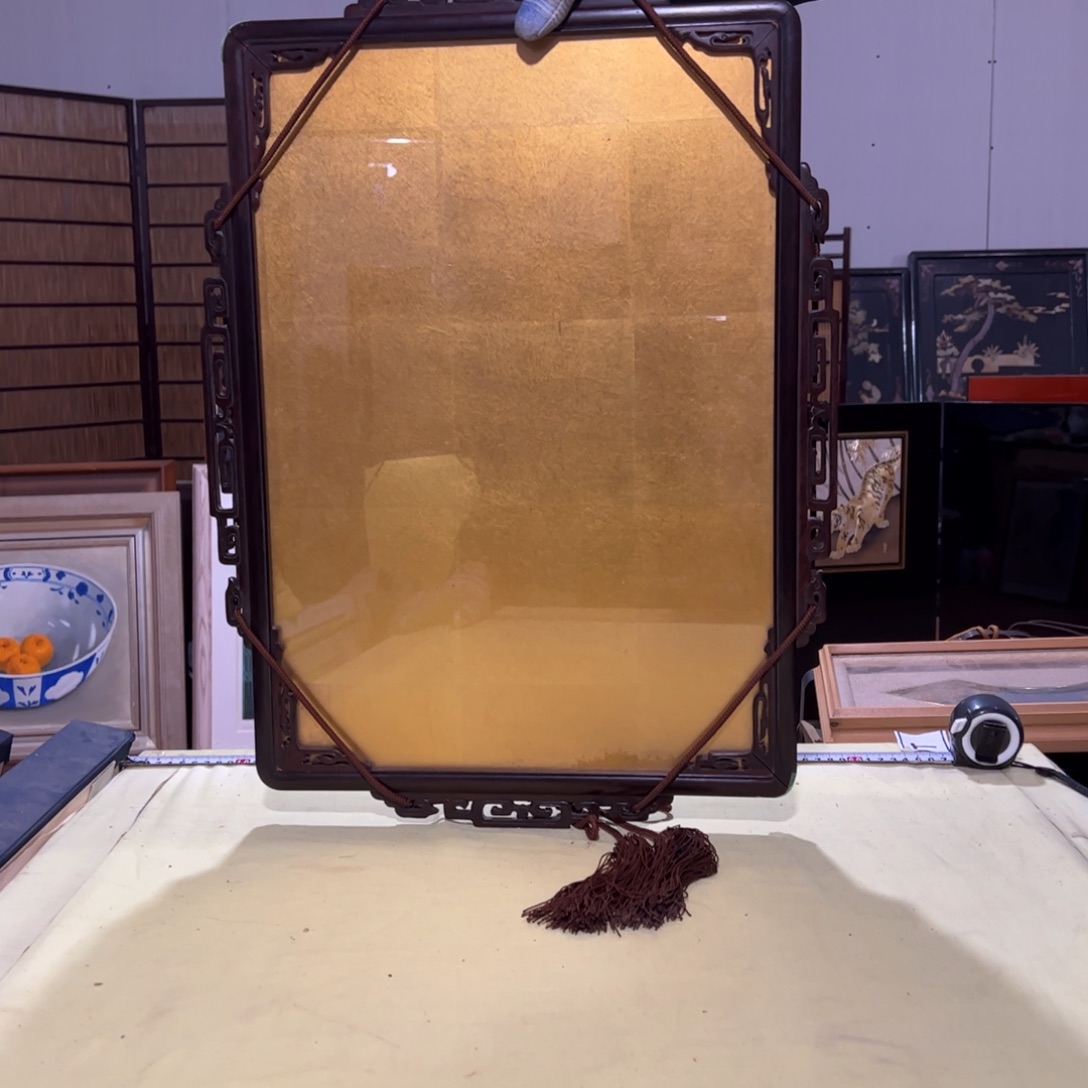 绘画云*鹤热门火爆屏风框画