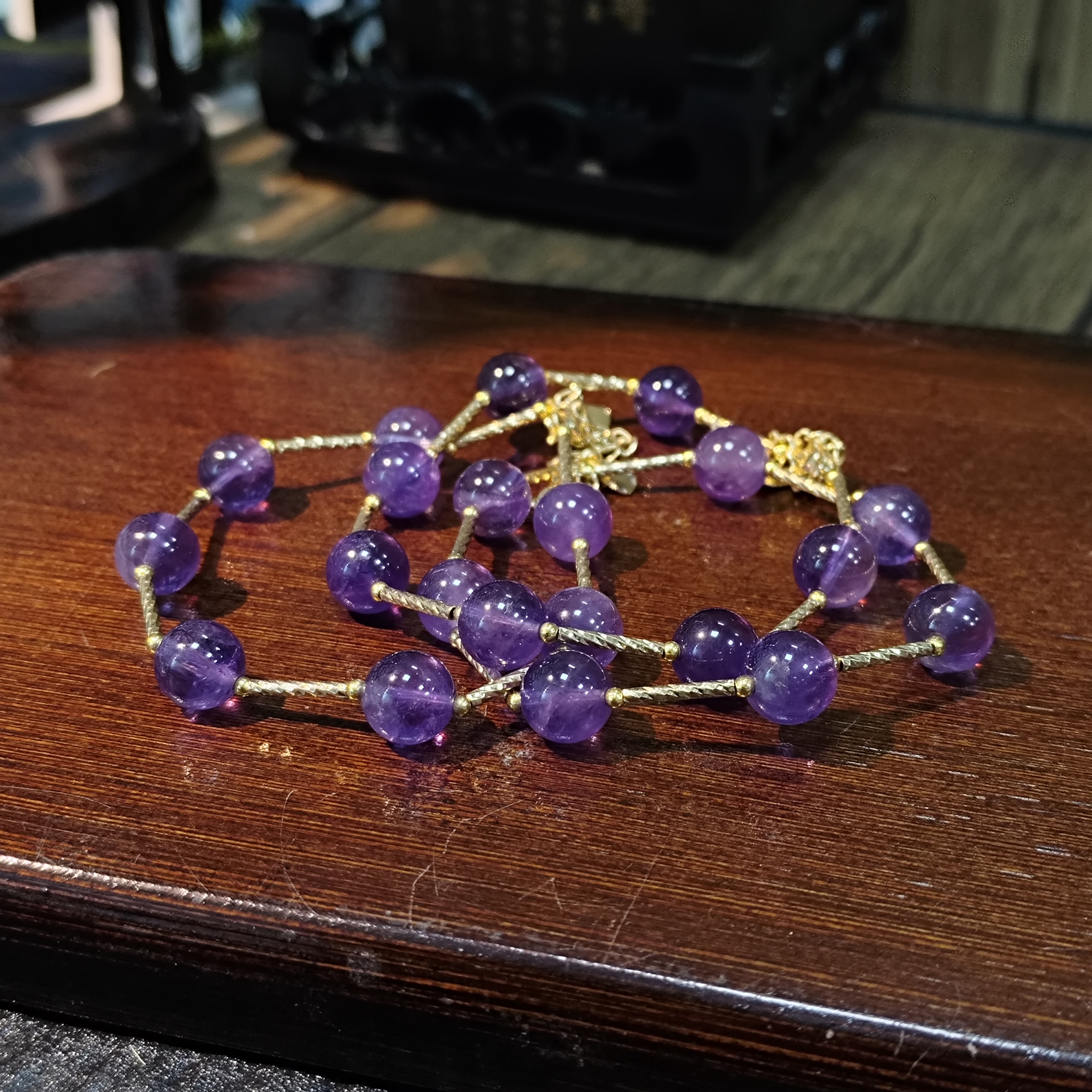 【书记甄选】原创紫水晶单圈手链 多样式发一件 A123