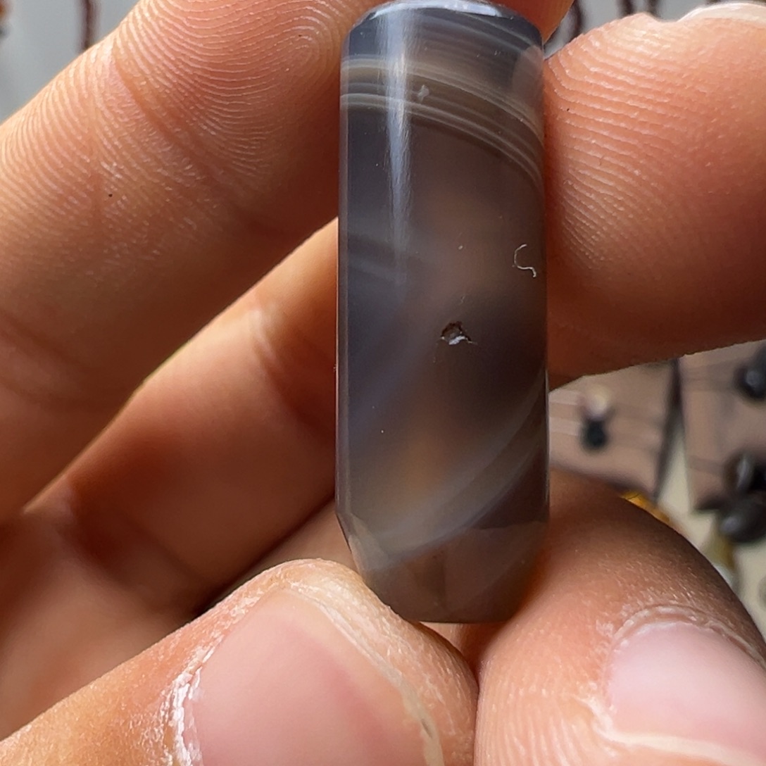 玛瑙/玉髓颈饰合金