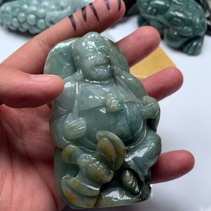 翡翠未镶嵌颈饰保真天然A货翡翠