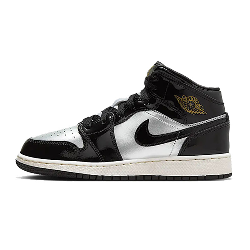 NIKE耐克男鞋AIR JORDAN 1 MID SE (GS)乔丹篮球鞋FZ3938-001