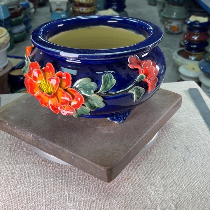 泳坤堂石湾盆陶瓷