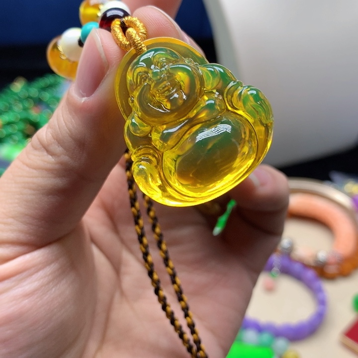 琥珀手链未镶嵌吊坠规格