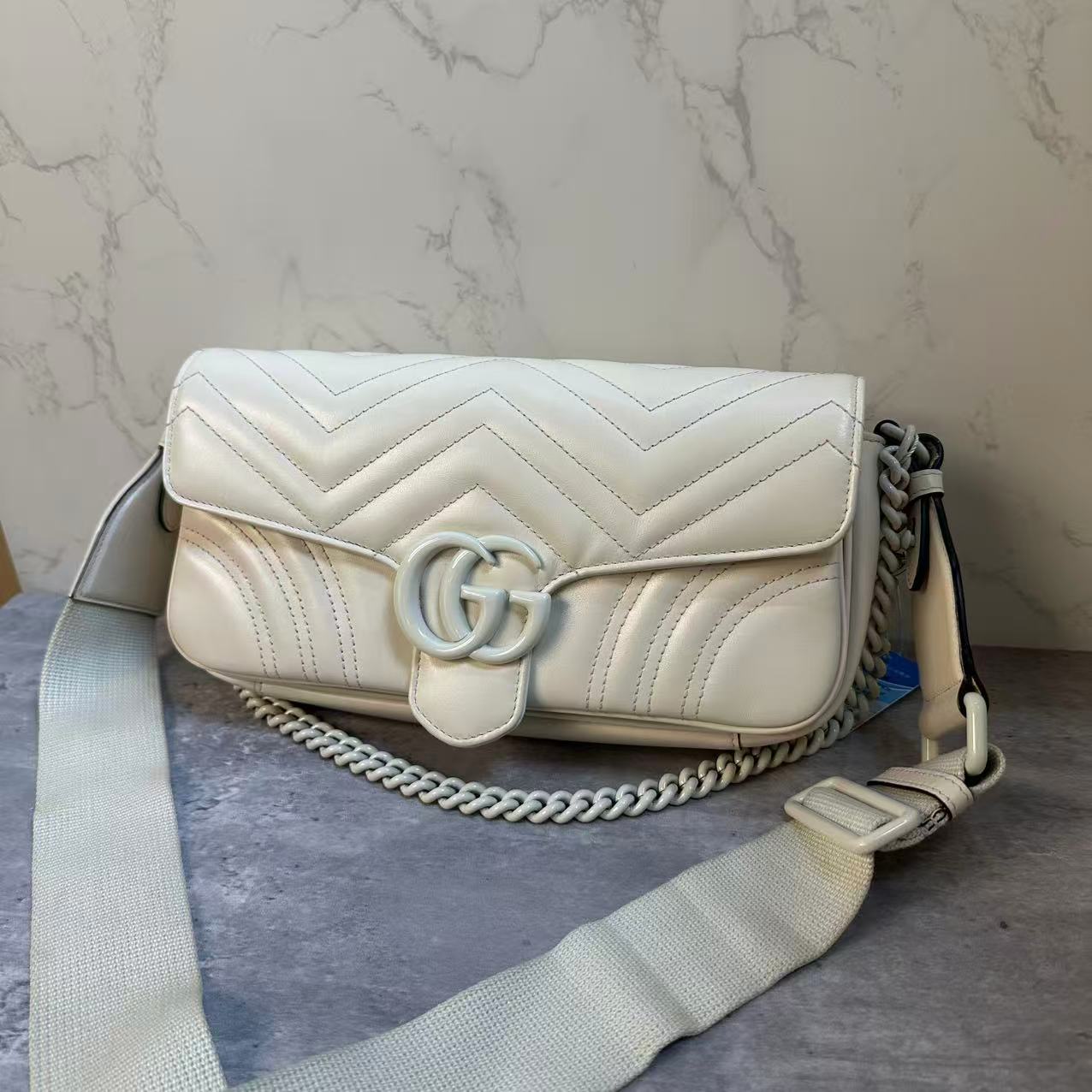 95新 GUCCI/古驰 乱乱子中古/女士/单肩包/119060