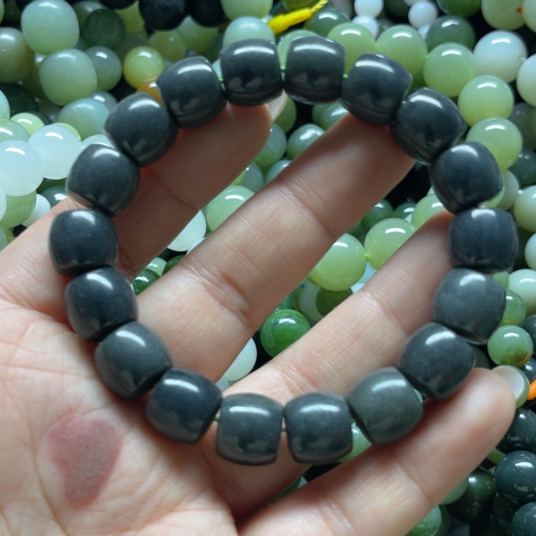 和田玉手链未镶嵌