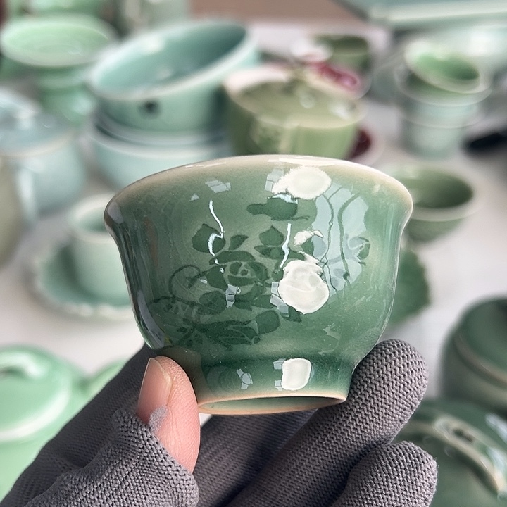 小米茶器龙泉青瓷