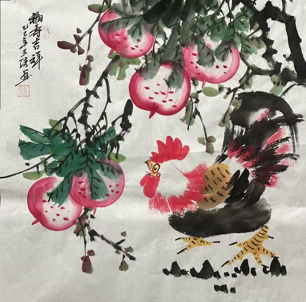 吴雅君G《福寿吉祥》50*50