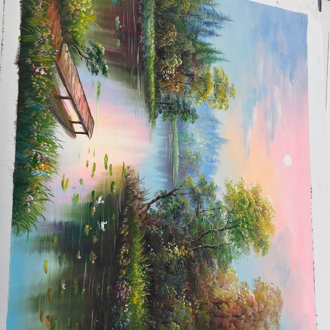 油画优惠活动的时候就